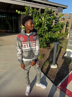 ARILLIST SOUL ZIP UP HOODIE