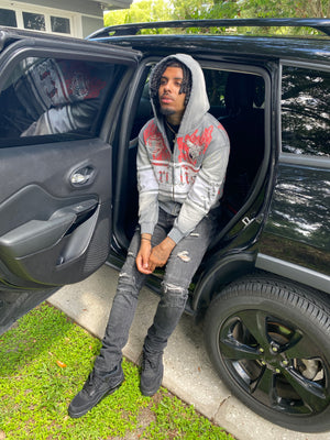 ARILLIST SOUL ZIP UP HOODIE