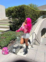 PINK GRATITUDE ACTS ZIP UP