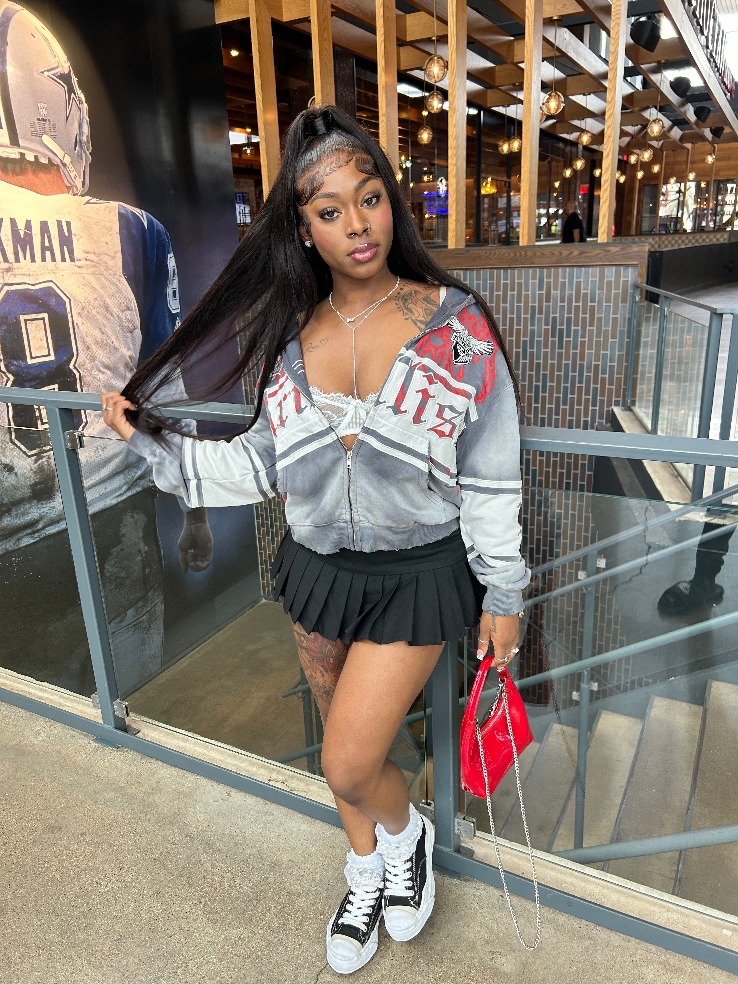 ARILLIST SOUL ZIP UP HOODIE