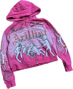 PINK GRATITUDE ACTS ZIP UP
