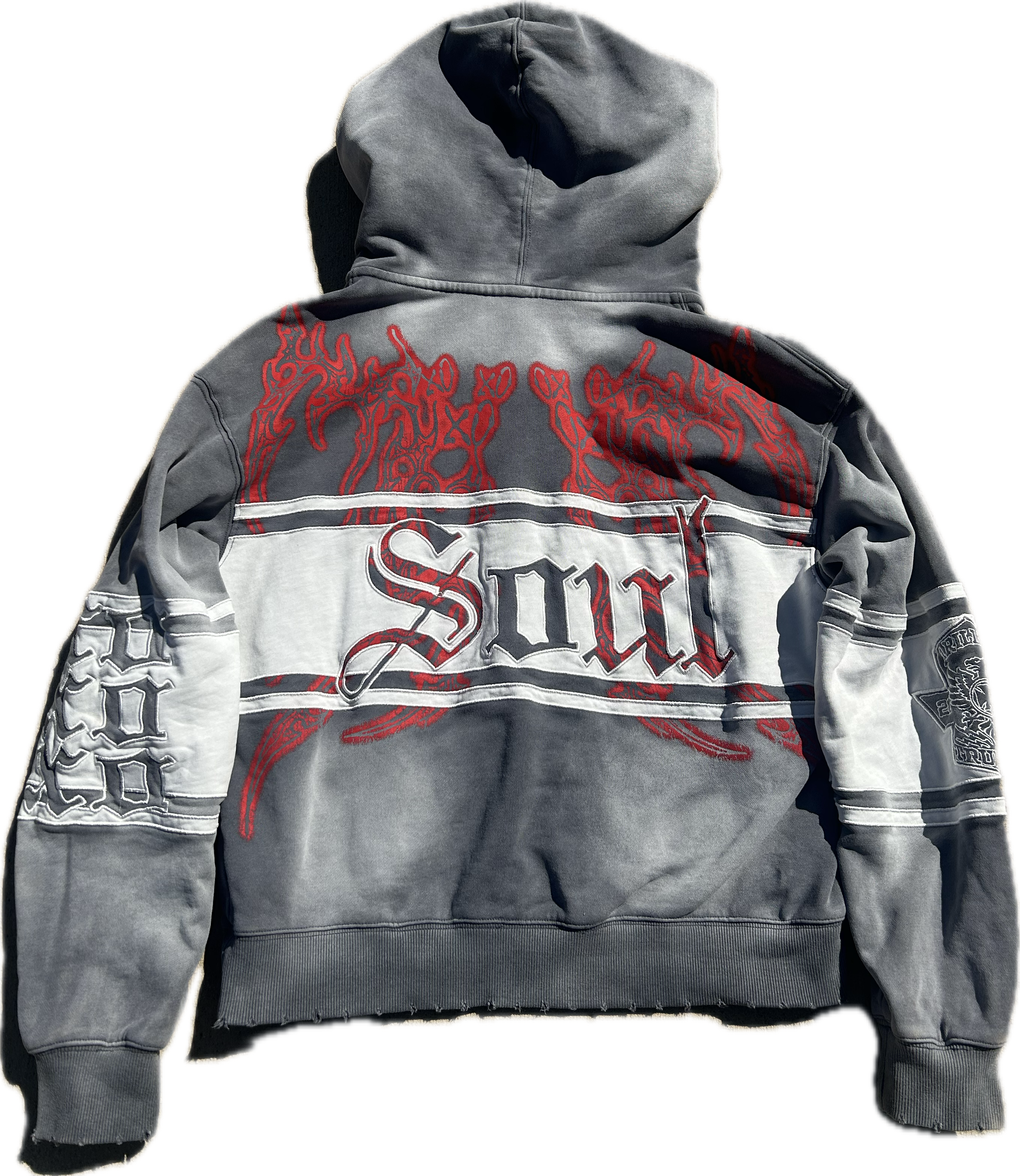 ARILLIST SOUL ZIP UP HOODIE