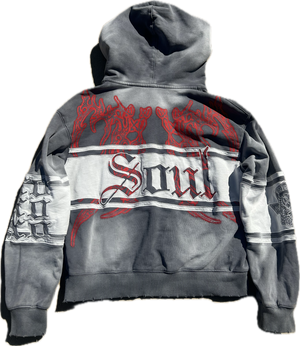 ARILLIST SOUL ZIP UP HOODIE